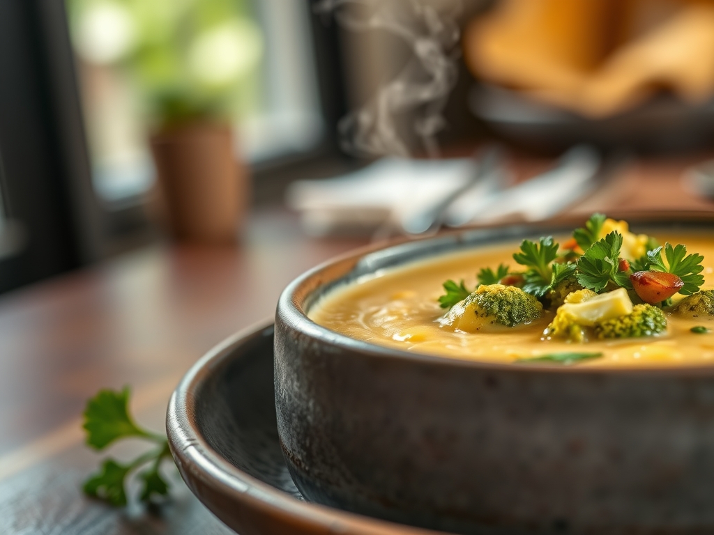 Cheddar Broccoli Soup