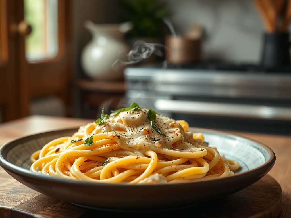 Creamy Pasta Carbonara